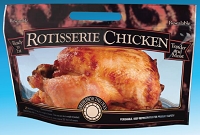 Rotisserie Chicken Takeout Bags - Window