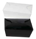 Black or White iBox Take Out Cartons