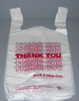 DM packaging plastic t-sack bags are competitively priced!